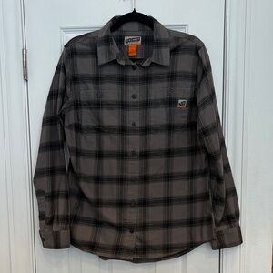 Duluth Trading Co 40 Grit Women's Flannel Shirt